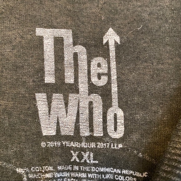 THE WHO Burnout 1975 Retro Vintage Style Band Tee - Picture 3 of 6